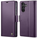 Custodia portafoglio in pelle con fibbia per Samsung Galaxy