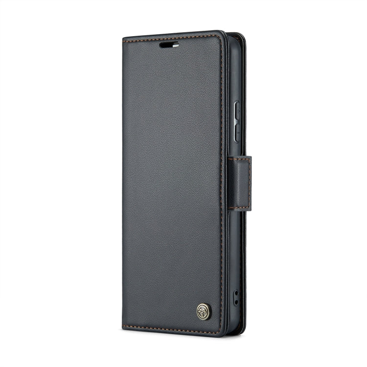 Custodia portafoglio in pelle con fibbia per Galaxy S23 5G