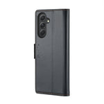 Custodia portafoglio in pelle con fibbia per Galaxy S23 5G