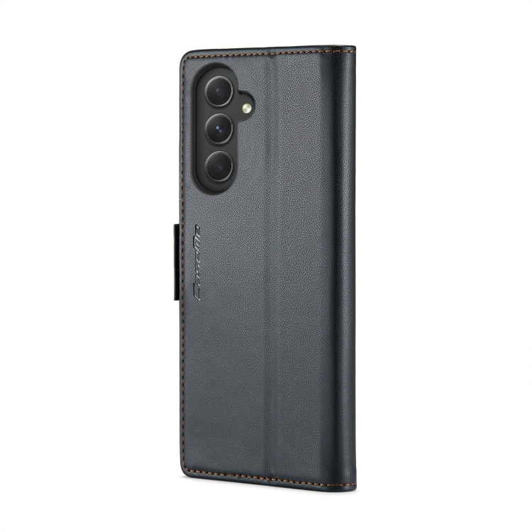 Custodia portafoglio in pelle con fibbia per Galaxy S23 5G