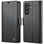 Custodia portafoglio in pelle con fibbia per Samsung Galaxy