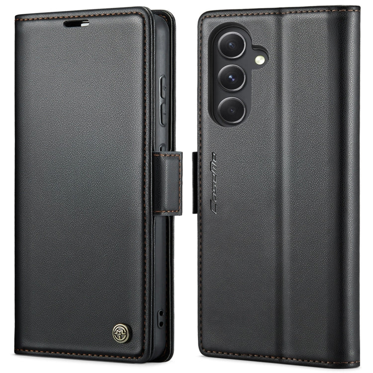 Custodia portafoglio in pelle con fibbia per Samsung Galaxy