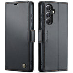 Custodia portafoglio in pelle con fibbia per Samsung Galaxy