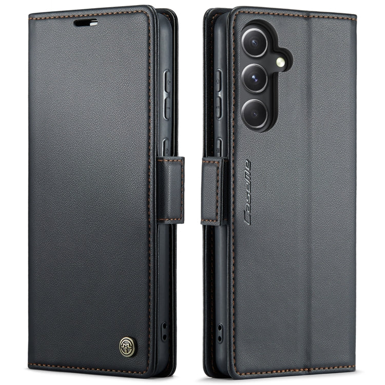 Custodia portafoglio in pelle con fibbia per Samsung Galaxy