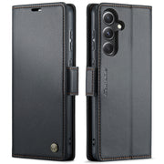 Custodia portafoglio in pelle con fibbia per Samsung Galaxy