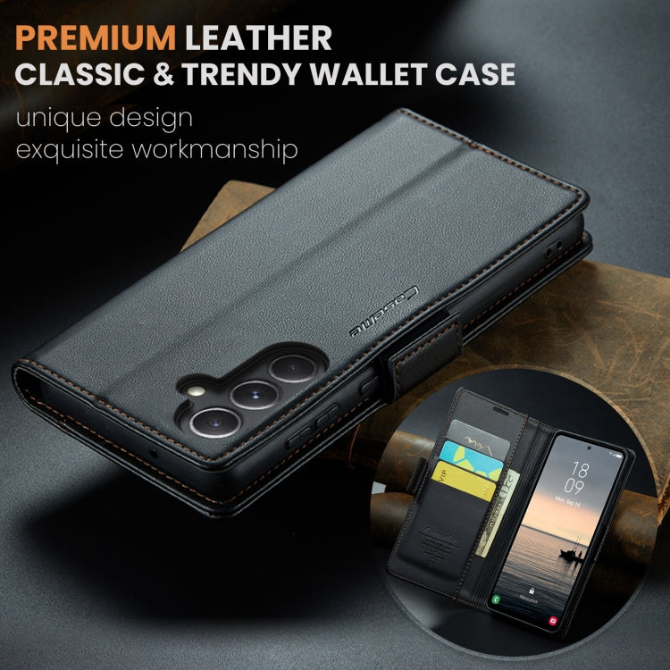 Custodia portafoglio in pelle con fibbia per Samsung Galaxy