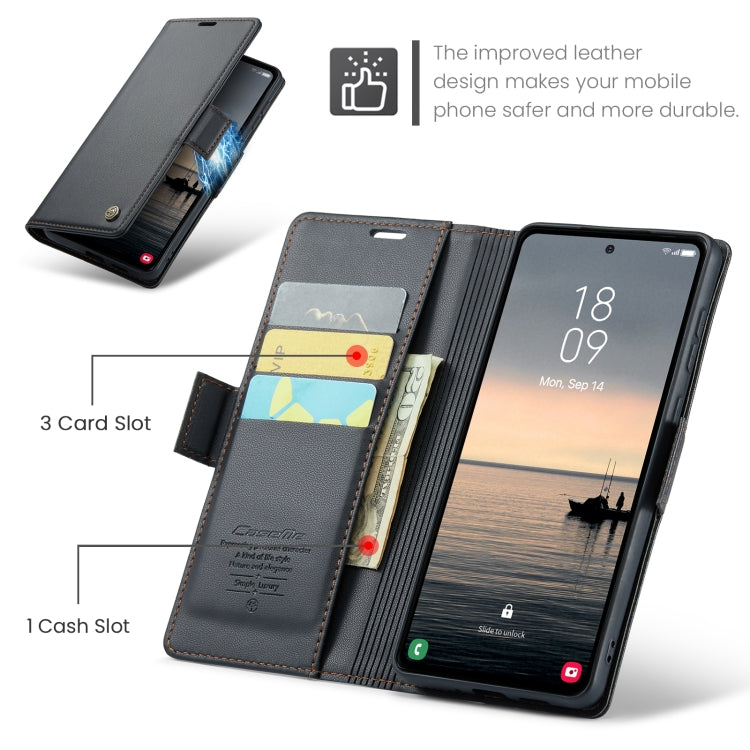 Custodia portafoglio in pelle con fibbia per Samsung Galaxy