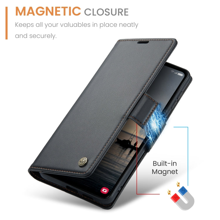Custodia portafoglio in pelle con fibbia per Samsung Galaxy
