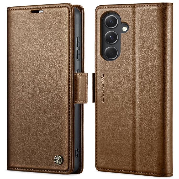 Custodia portafoglio in pelle con fibbia per Samsung Galaxy