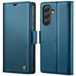 Custodia portafoglio in pelle con fibbia per Samsung Galaxy