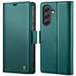 Custodia portafoglio in pelle con fibbia per Samsung Galaxy