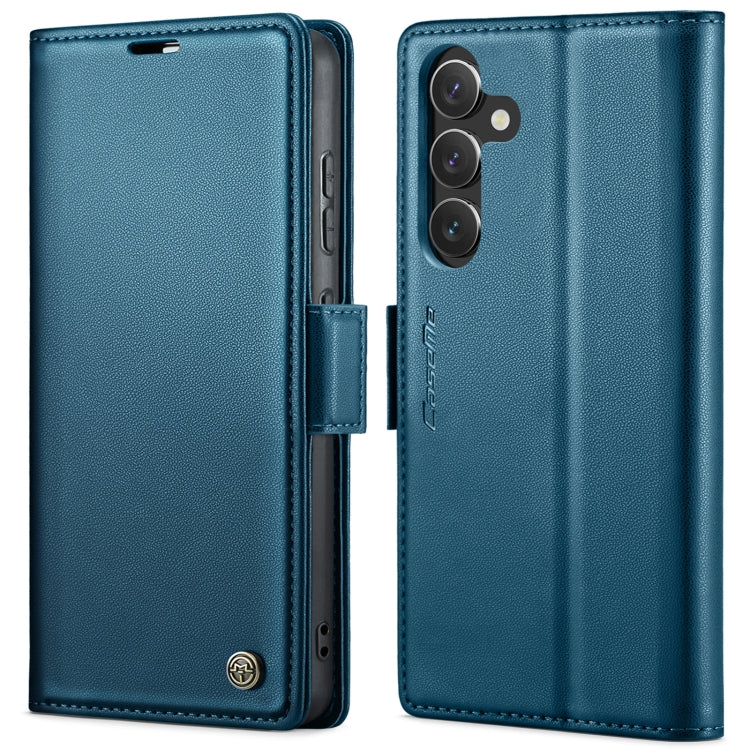 Custodia portafoglio in pelle con fibbia per Samsung Galaxy S24+