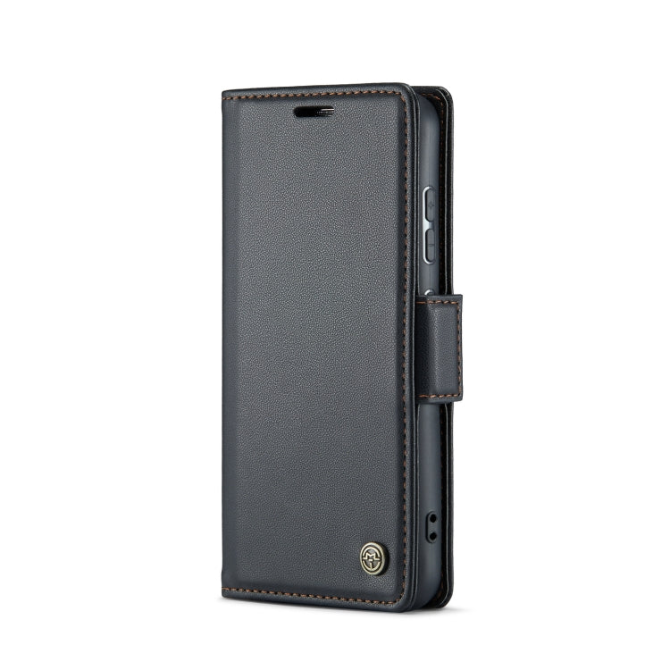 Custodia portafoglio in pelle con fibbia per Samsung Galaxy S24+