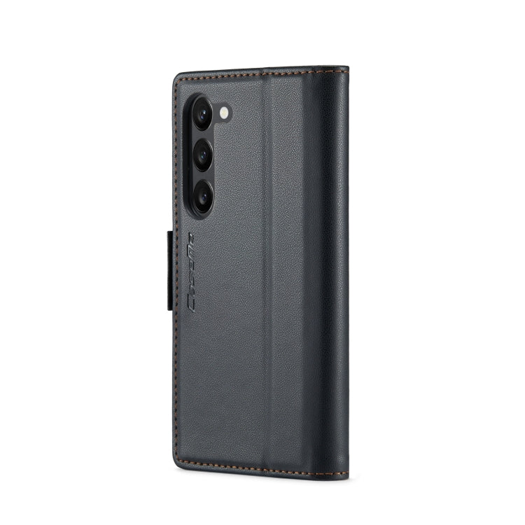 Custodia portafoglio in pelle con fibbia per Samsung Galaxy S24+