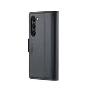 Custodia portafoglio in pelle con fibbia per Samsung Galaxy S24+