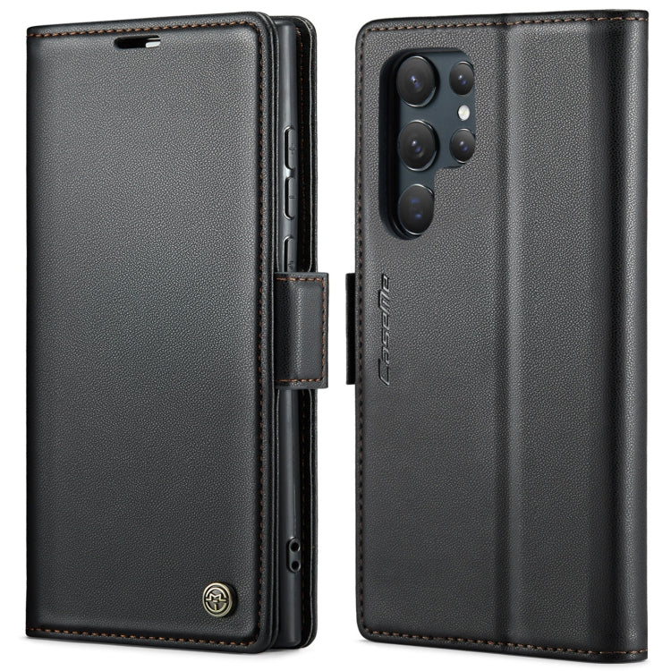 Custodia portafoglio in pelle con fibbia per Samsung Galaxy