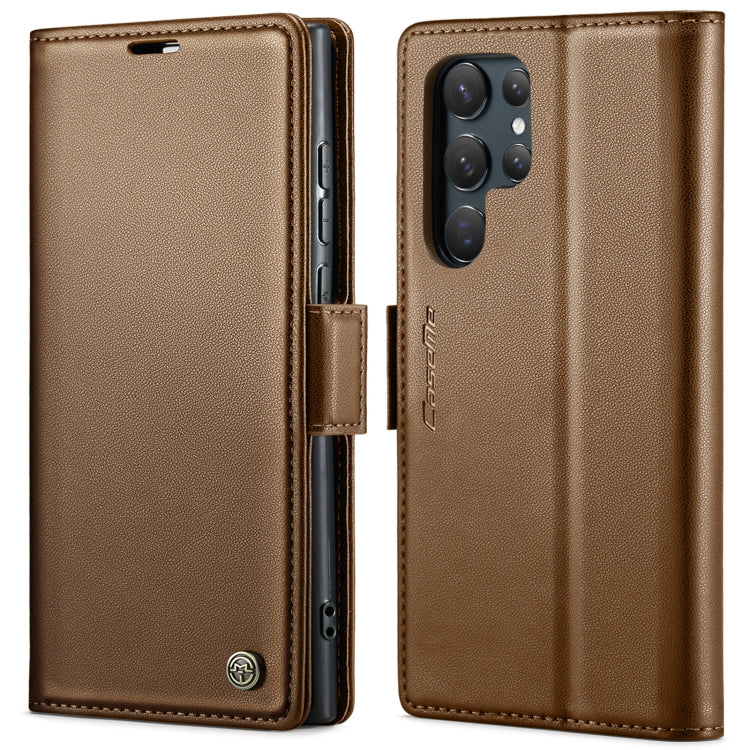 Custodia portafoglio in pelle con fibbia per Samsung Galaxy