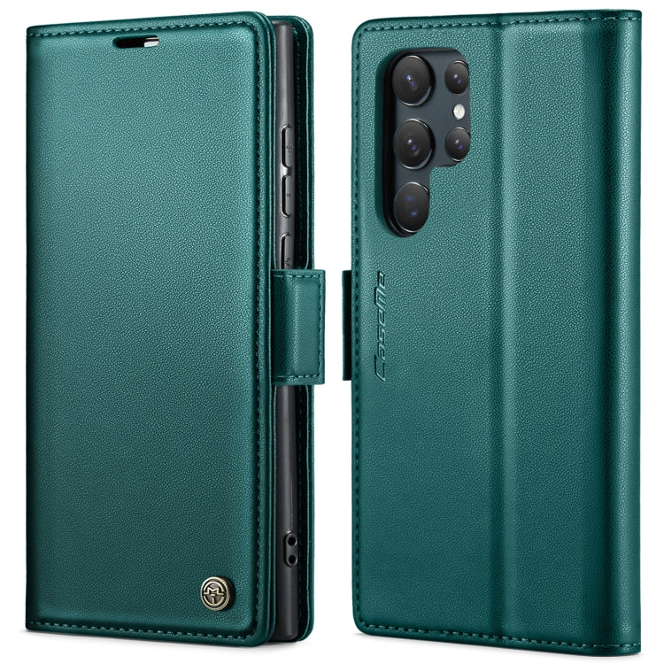 Custodia portafoglio in pelle con fibbia per Samsung Galaxy