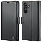 Custodia portafoglio in pelle con fibbia per Samsung Galaxy