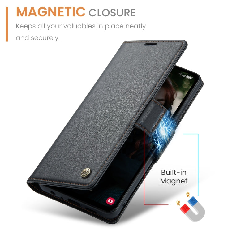 Custodia portafoglio in pelle con fibbia per Samsung Galaxy