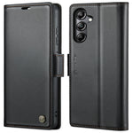 Custodia portafoglio in pelle con fibbia per Samsung Galaxy S24+