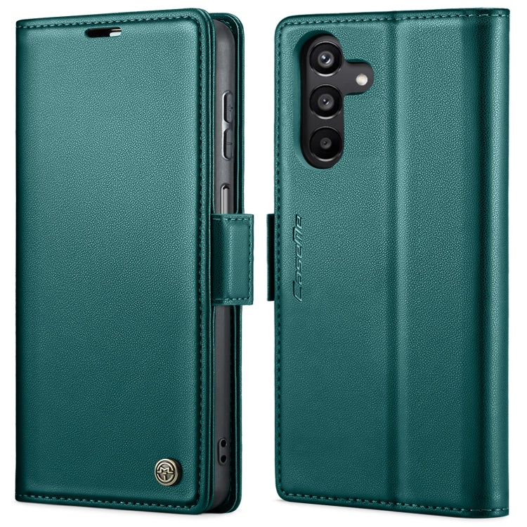 Custodia portafoglio in pelle con fibbia per Samsung Galaxy S24+