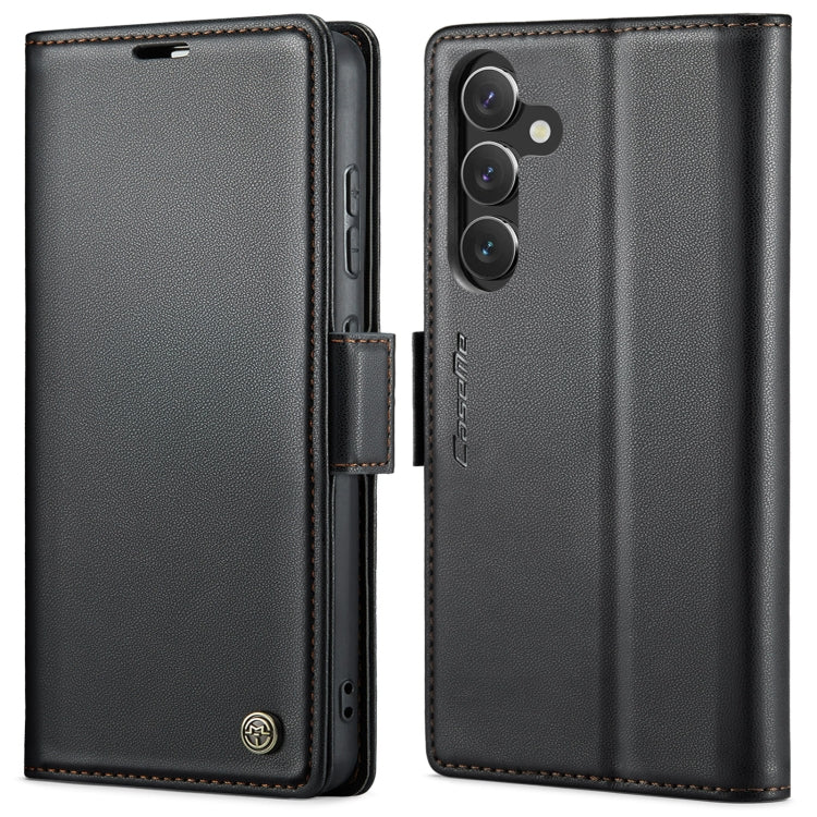 Custodia portafoglio in pelle con fibbia per Samsung Galaxy
