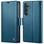 Custodia portafoglio in pelle con fibbia per Samsung Galaxy