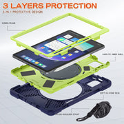 Custodia per tablet PC ibrido in silicone con supporto e tracolla, For Xiaomi Pad 6 / 6 Pro