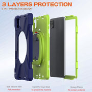 Custodia per tablet PC ibrido in silicone con supporto e tracolla, For Xiaomi Pad 6 / 6 Pro