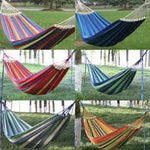 Altalena per interni con amaca in tela doppia ispessita per esterni con asta curva staccabile, 200x100cm
