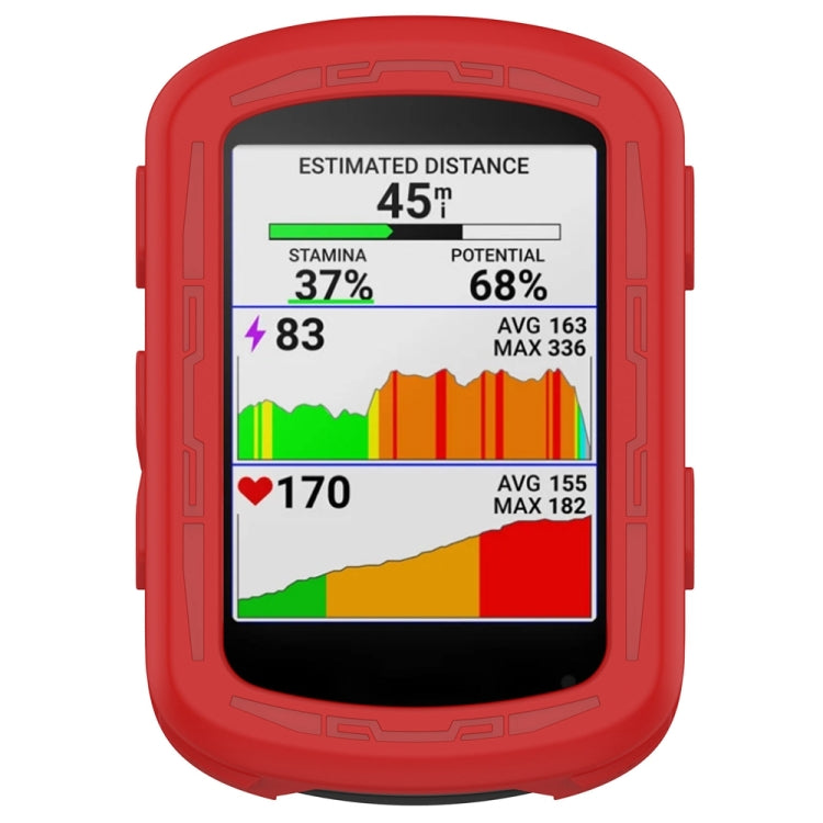 Custodia protettiva in silicone per cronometro, For Garmin Edge 840 / Edge 540