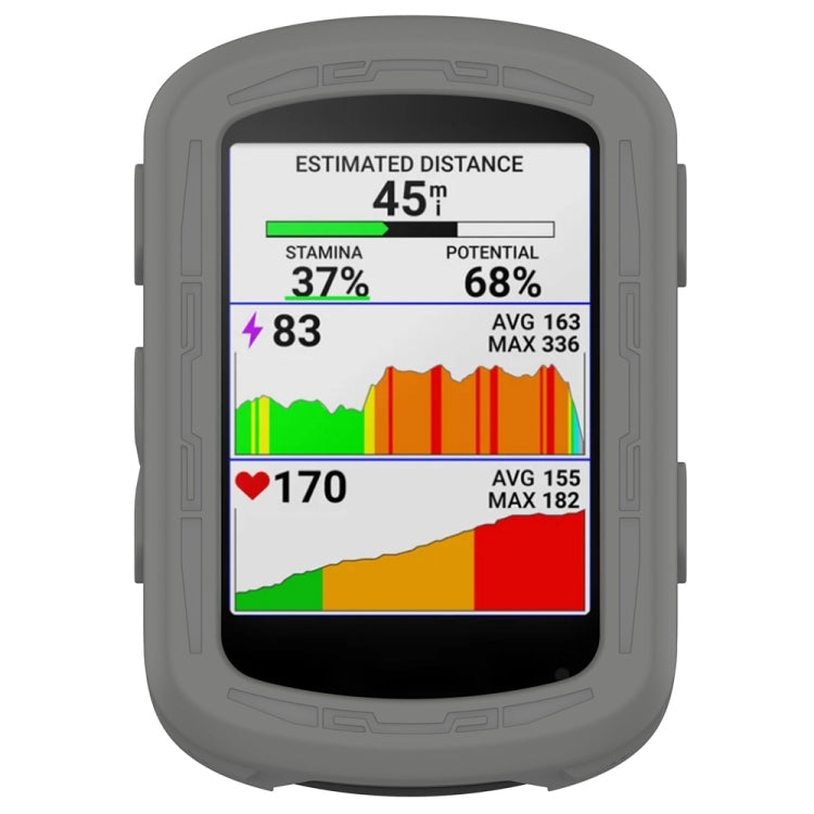 Custodia protettiva in silicone per cronometro, For Garmin Edge 840 / Edge 540