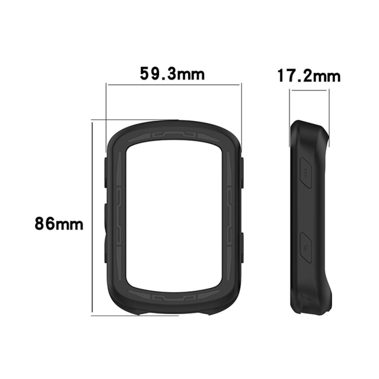 Custodia protettiva in silicone per cronometro, For Garmin Edge 840 / Edge 540