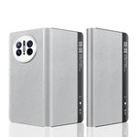 Custodia in pelle con vista laterale magnetica per Huawei Mate X3