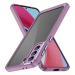 Custodia PC e TPU con pellicola per lenti per Samsung Galaxy S23