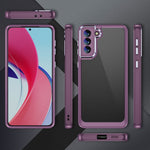 Custodia TPU e PC con pellicola per lenti Samsung Galaxy S23