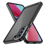 Custodia PC e TPU con pellicola per lenti per Samsung Galaxy S23