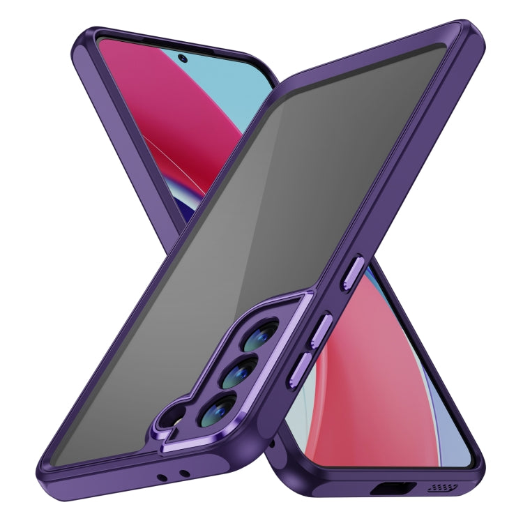 Custodia TPU e PC con pellicola per lenti Samsung Galaxy S23