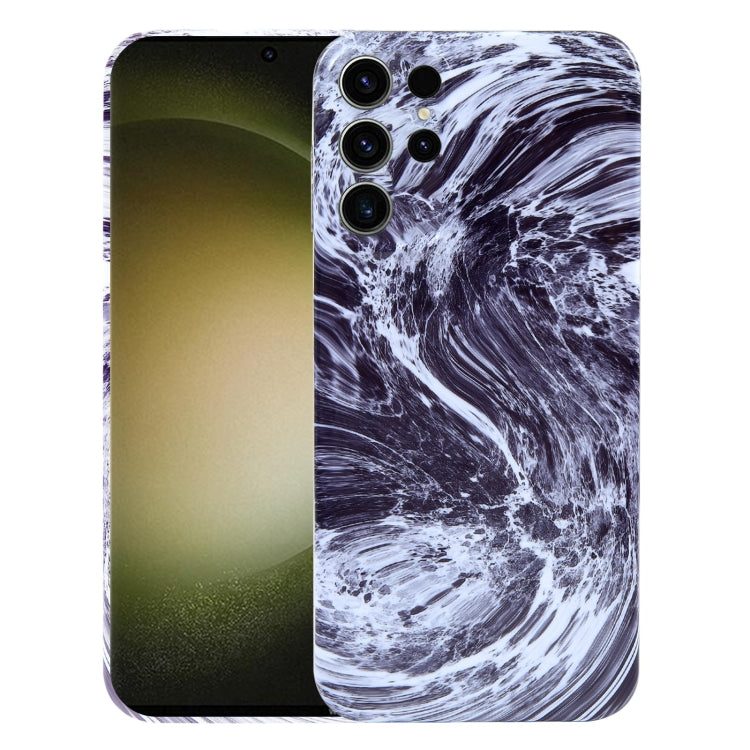 Custodia TPU motivo marmo per Samsung Galaxy S23 Ultra