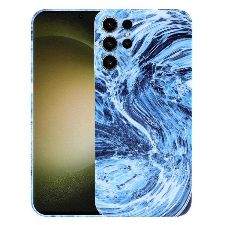 Custodia TPU motivo marmo per Samsung Galaxy S23 Ultra