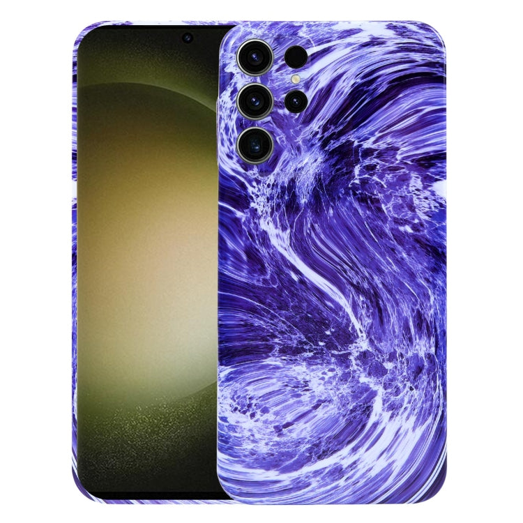Custodia TPU motivo marmo per Samsung Galaxy S23 Ultra