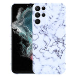 Custodia TPU motivo marmo per Samsung Galaxy S22 Ultra