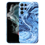 Custodia TPU motivo marmo per Samsung Galaxy S22 Ultra