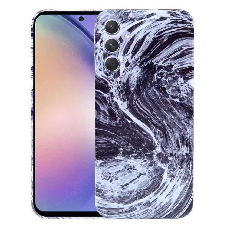 Custodia TPU motivo marmo per Samsung Galaxy S22 Ultra