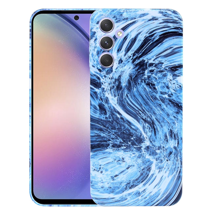 Custodia TPU motivo marmo per Samsung Galaxy S22 Ultra