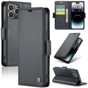 Custodia in pelle RFID CaseMe 023 per iPhone