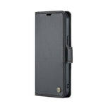 Custodia in pelle RFID per iPhone 14 Pro e 15 Plus