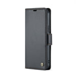 Custodia in pelle RFID per iPhone 12 e 11
