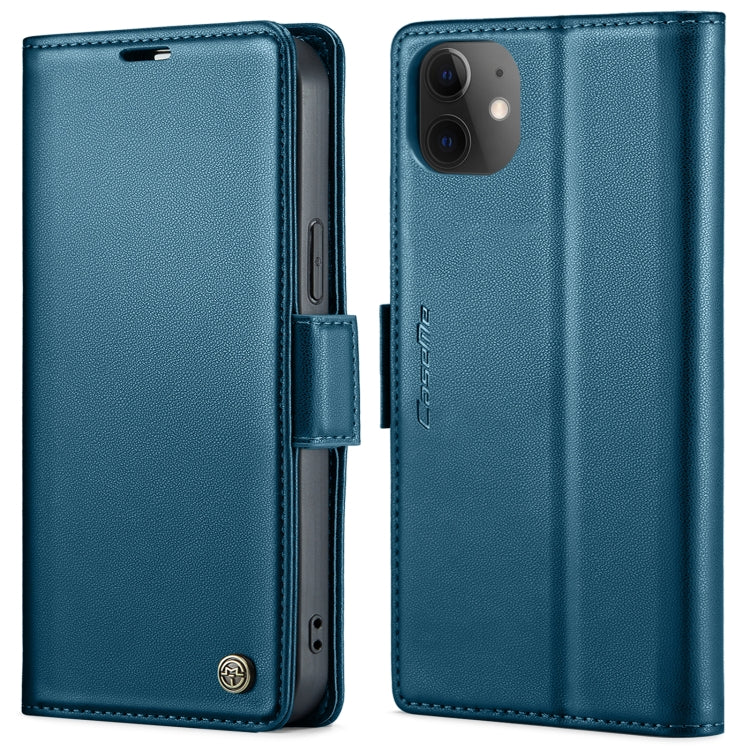 Custodia in pelle RFID per iPhone 12 e 11